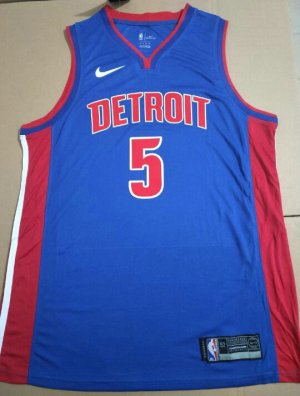 Maillot de Basket #5 Kennard Detroit Pistons Bleu